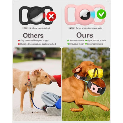 Silicone AirTag Collar Holder