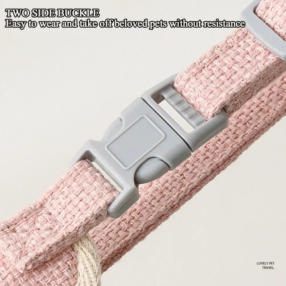Breathable Step-In Dog Harness & Leash