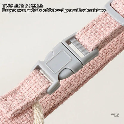 Breathable Step-In Dog Harness & Leash