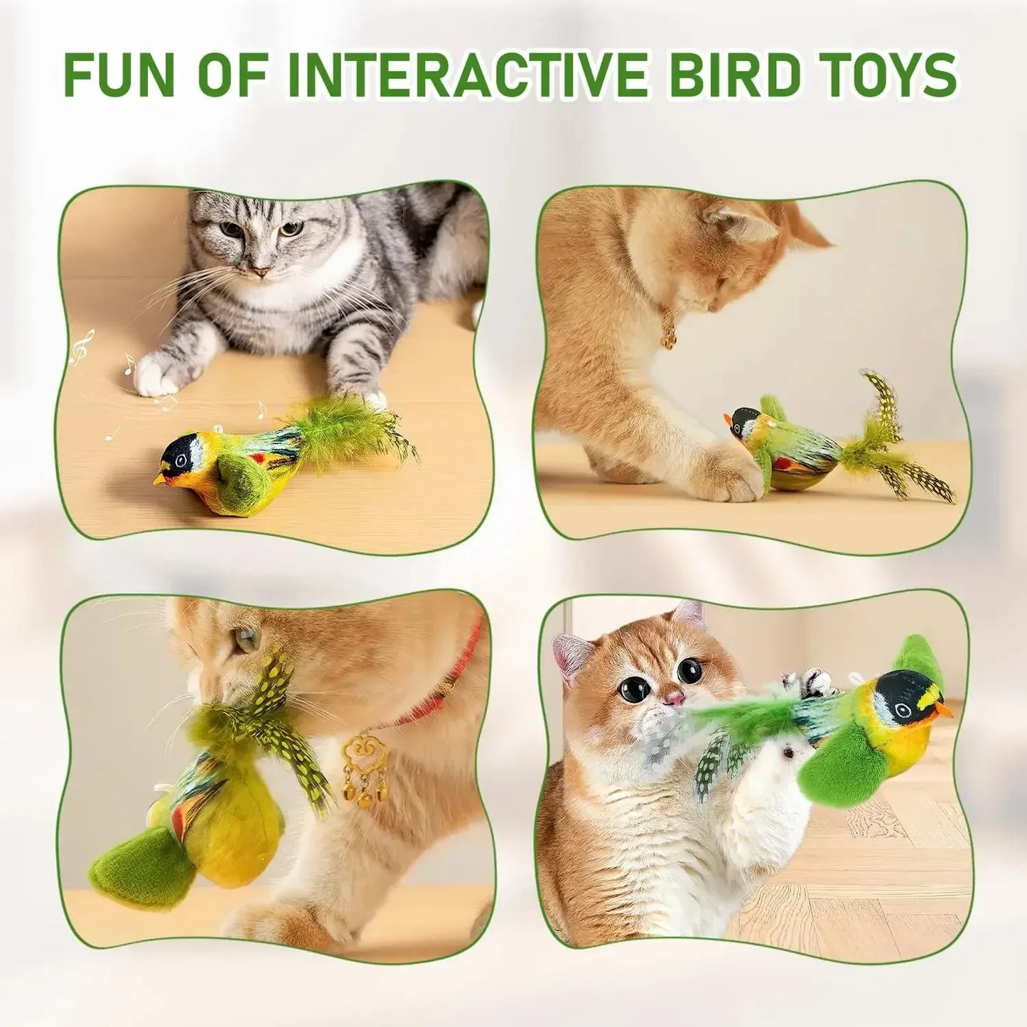 Chirping Bird Cat Toy