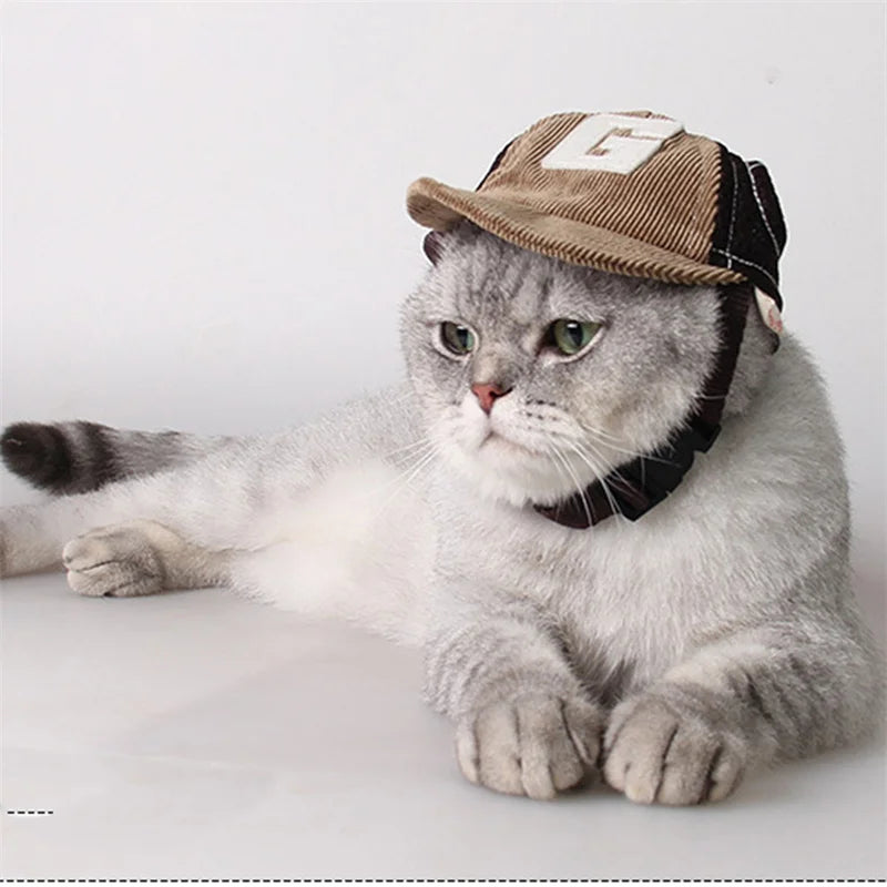 Dog Sun Hat with Ear Holes