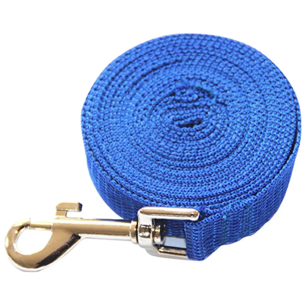 Nylon Dog Training Leashes Pet Supplies Walking Harness Collar Leader Rope For Dogs Cat 3M 6M 10M 15M 20M