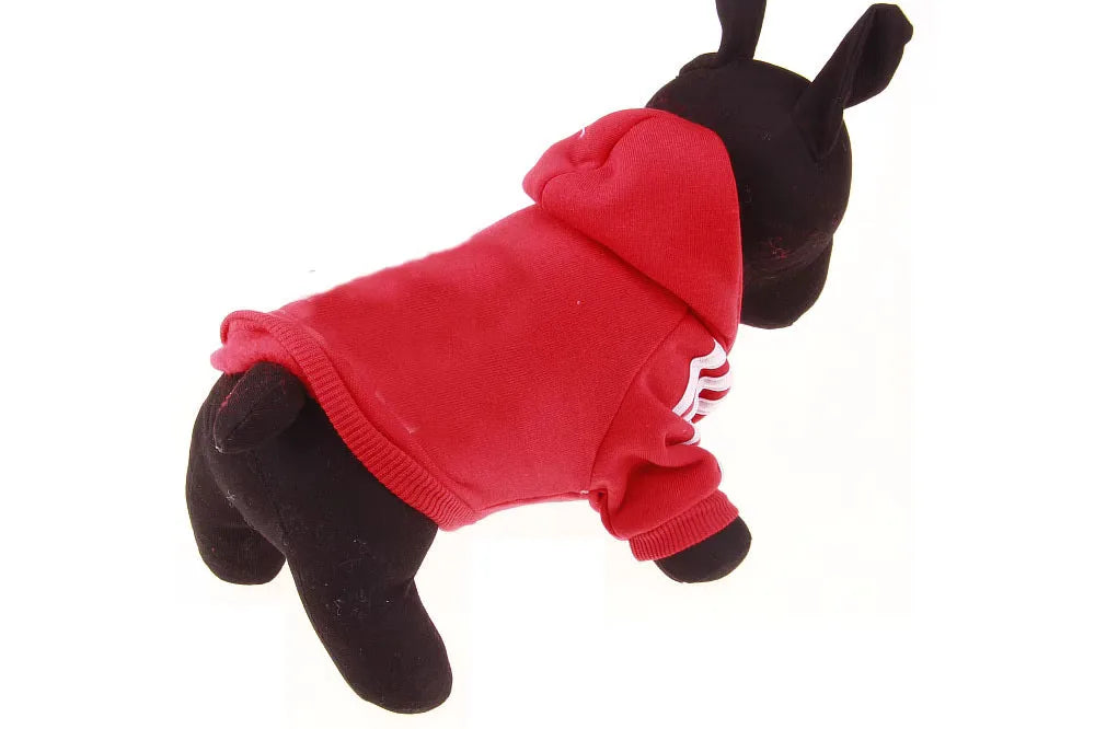 Pet Sports Clothing Spring Autumn Dog Hoodies for Small Medium Dogs, Chihuahua Yorkies Sweatshirt Clothes Puppy Hooded Pullover