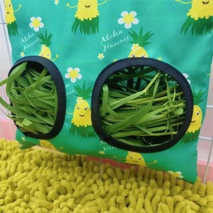 Hanging Rabbit Hay Feeder