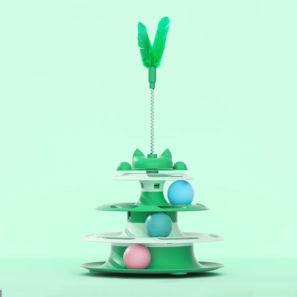 Cat Turntable Ball Toy