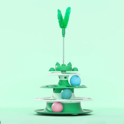 Cat Turntable Ball Toy