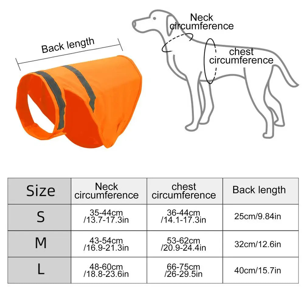 Reflective Hi-Vis Dog Vest