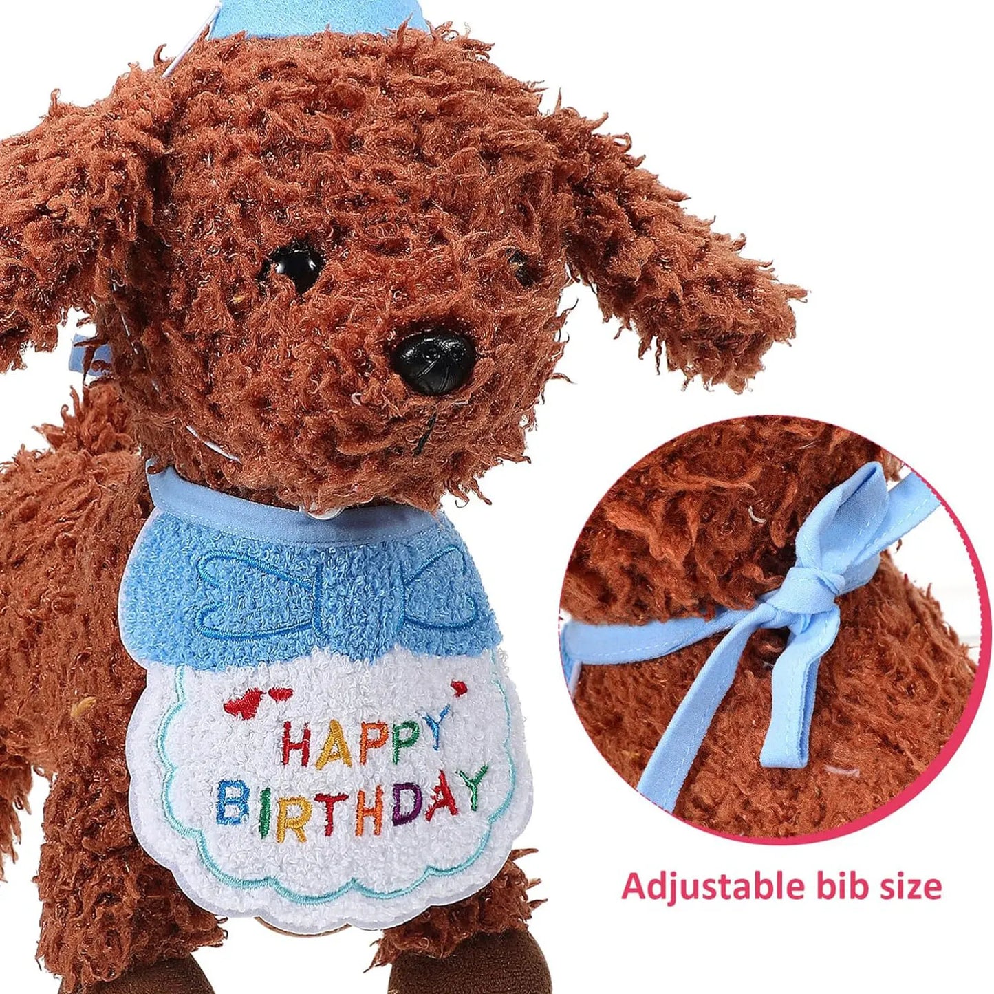 Dog Birthday Bandana & Party Hat Set