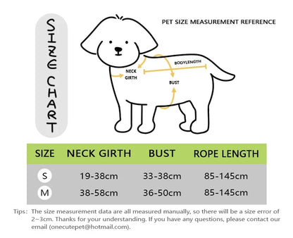 Macaron Dog Harness, Collar & Leash Set