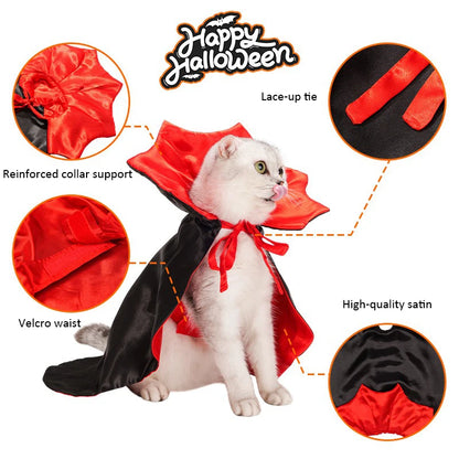 Vampire Cape Pet Costume