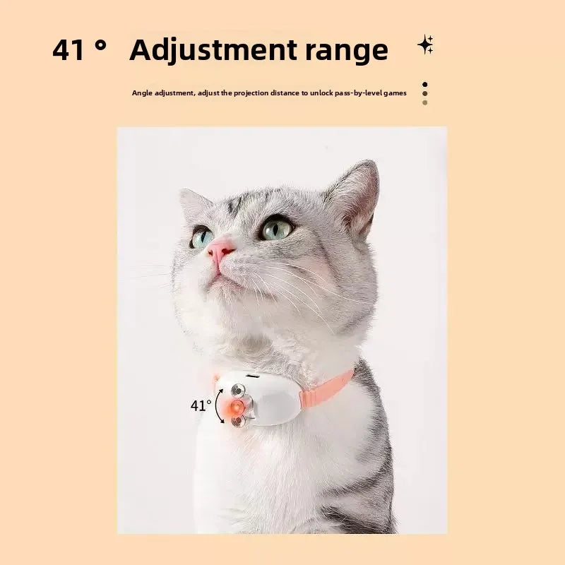 Automatic Laser Cat Teaser Collar