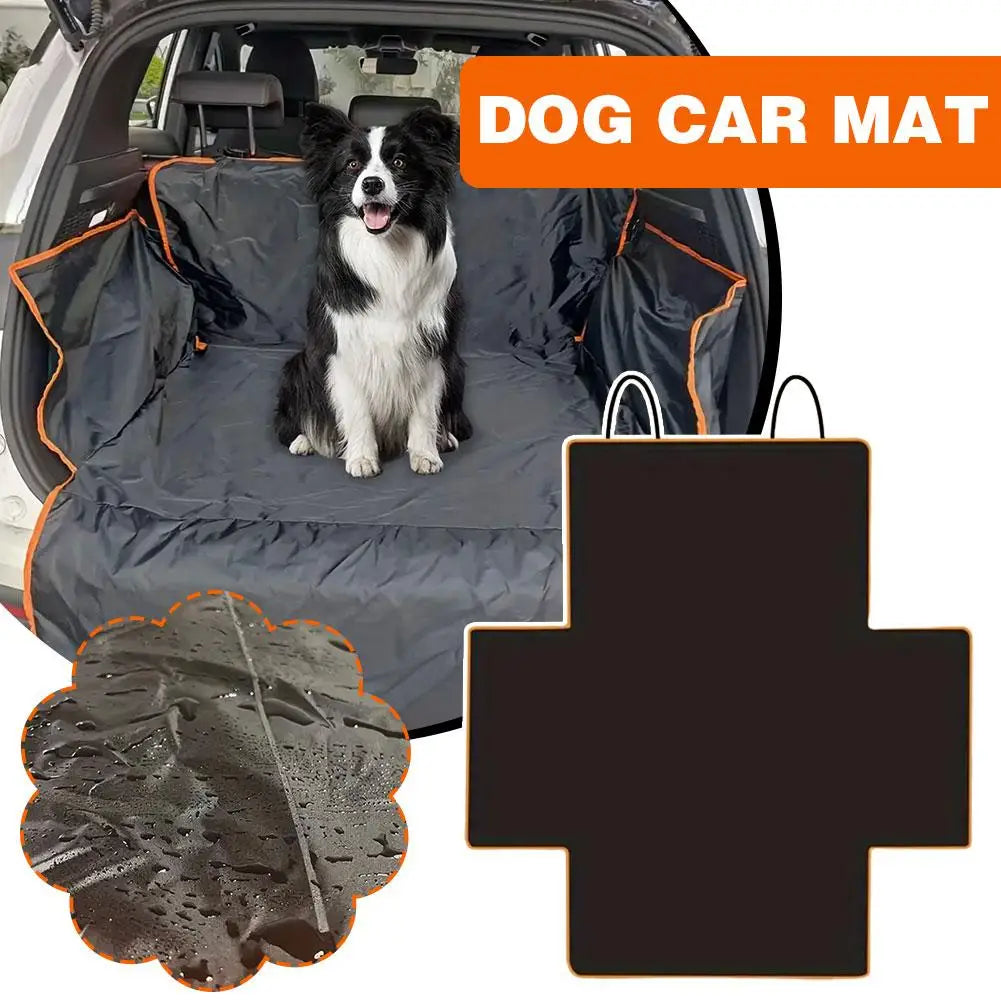 Dog Car Mat SUV Pet Car Mat Trunk Rear Seat Isolation Seat Large Dog Anti-dirty Seat Mat Pet Non-slip Exclusive Design Mach Wash