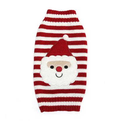 Christmas Deer Knit Dog Sweater