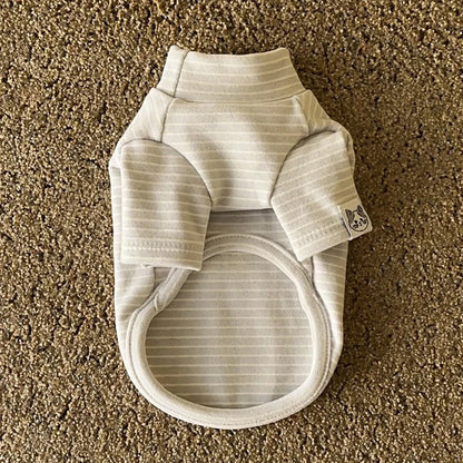Striped Knit Dog Sweater Vest