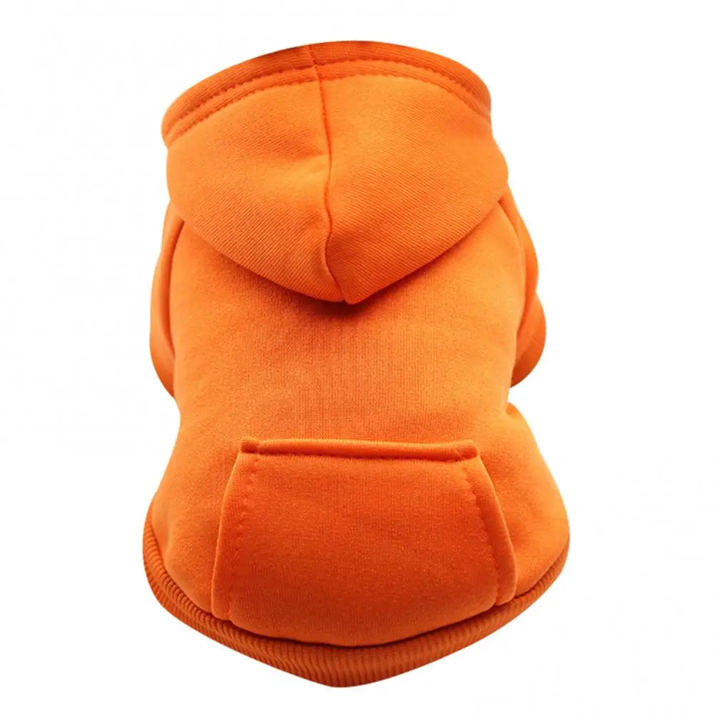 Fleece Pet Hooded Sweatshirt Dog Clothes Winter Warm Hoodie Sweater Coat Costumes for Small Medium Pet Puppy Shirts Clothing