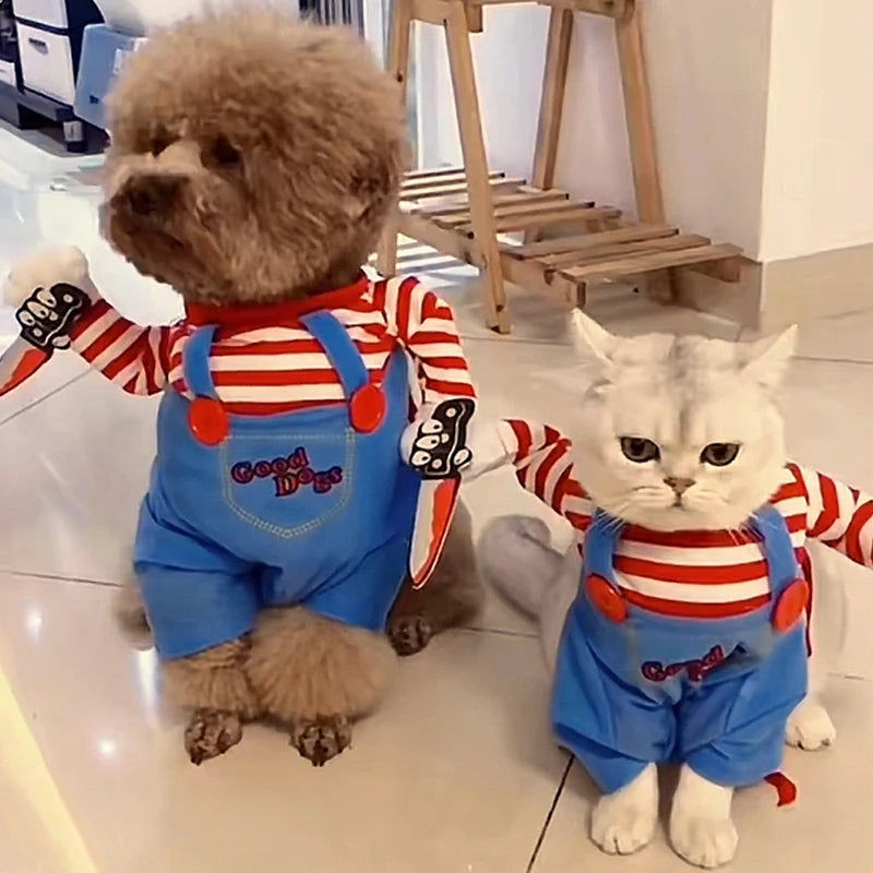 Halloween Cat Cosplay Jumpsuit