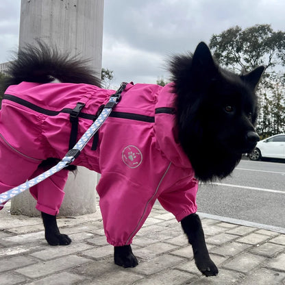 Reflective Dog Raincoat