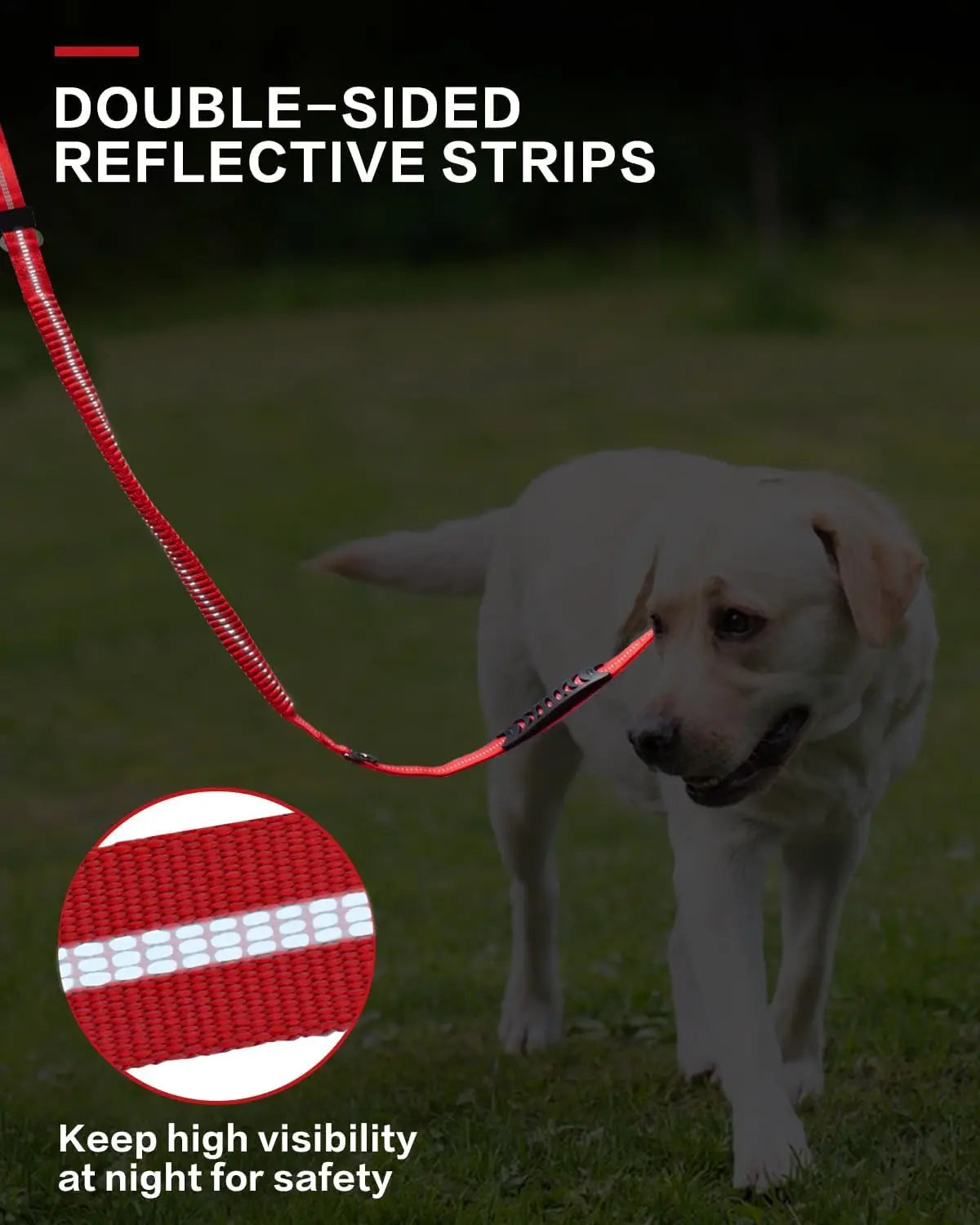 Tactical Bungee Dog Leash