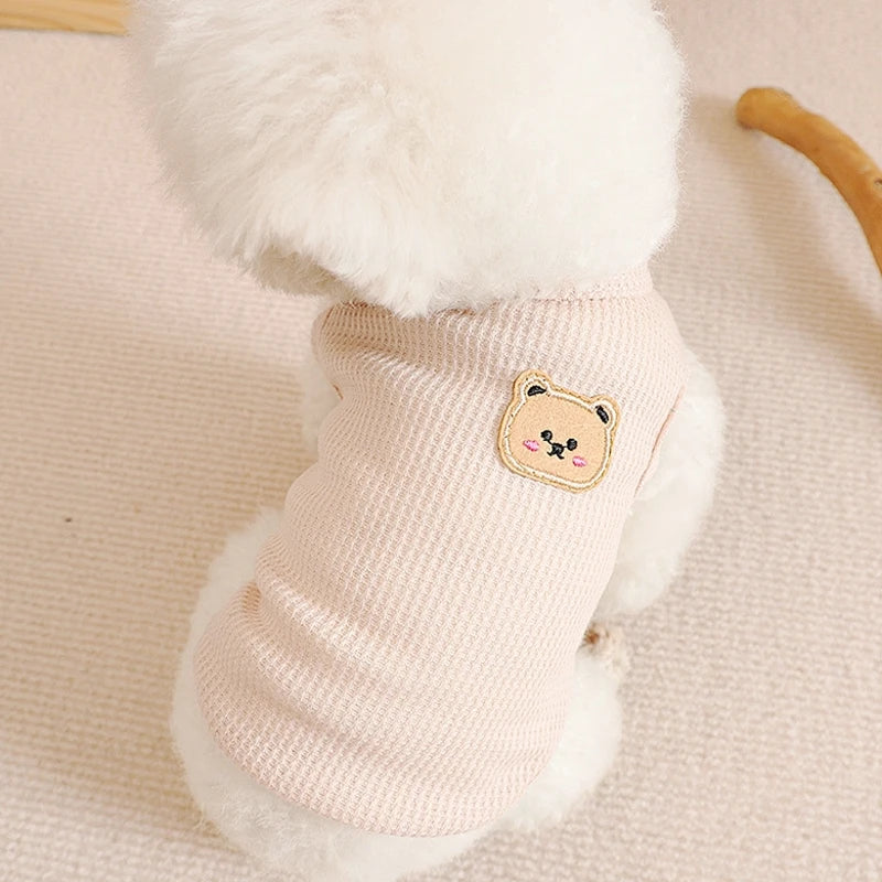 Waffle-Knit Dog & Cat Tee