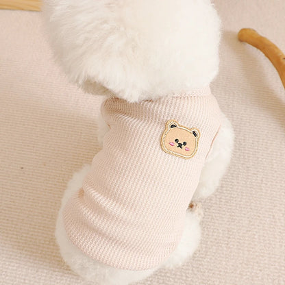 Waffle-Knit Dog & Cat Tee