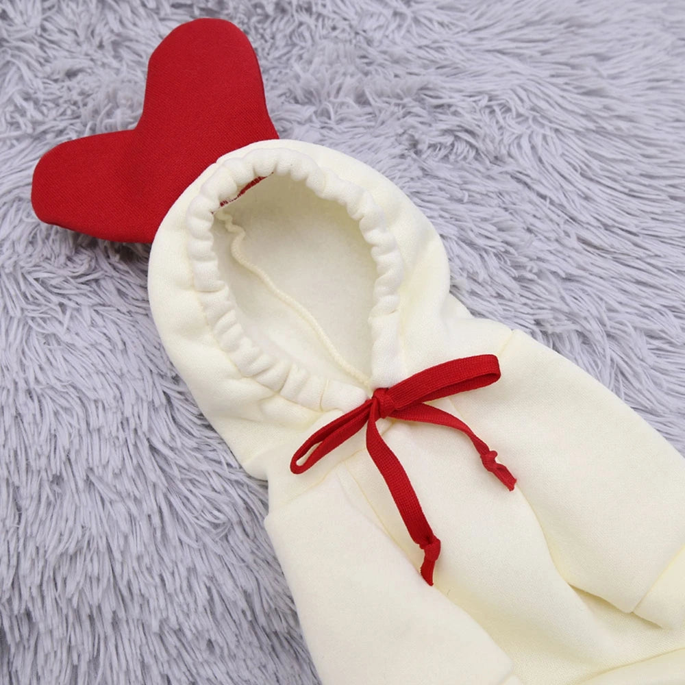 Pet Clothes Dog Hooded Sweatshirt Fruit Warm Coat Cat Sweater Winter Chihuahua Costume for Puppy Small Medium Dogs Cat Clothes