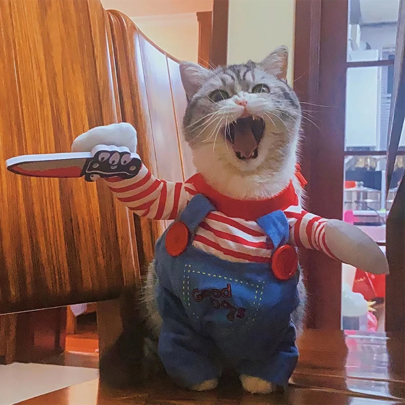 Halloween Cat Cosplay Jumpsuit