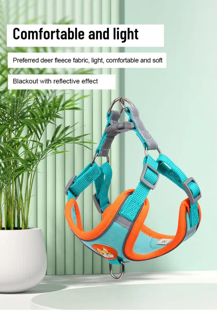 No-Pull Reflective Dog Harness