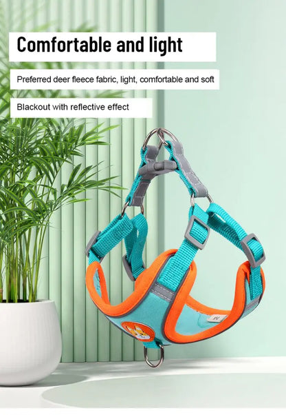 No-Pull Reflective Dog Harness