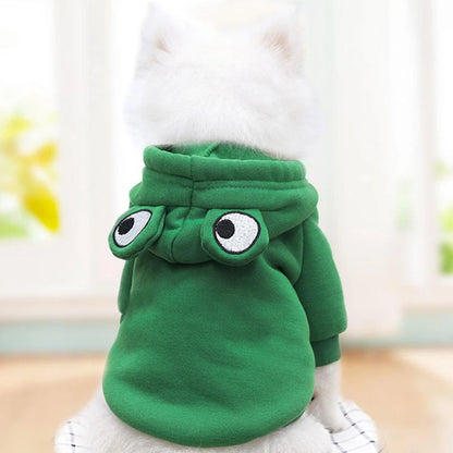 Pet Clothes Dog Hooded Sweatshirt Fruit Warm Coat Cat Sweater Winter Chihuahua Costume for Puppy Small Medium Dogs Cat Clothes