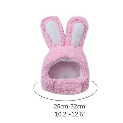 Bear & Rabbit Hooded Pet Hat