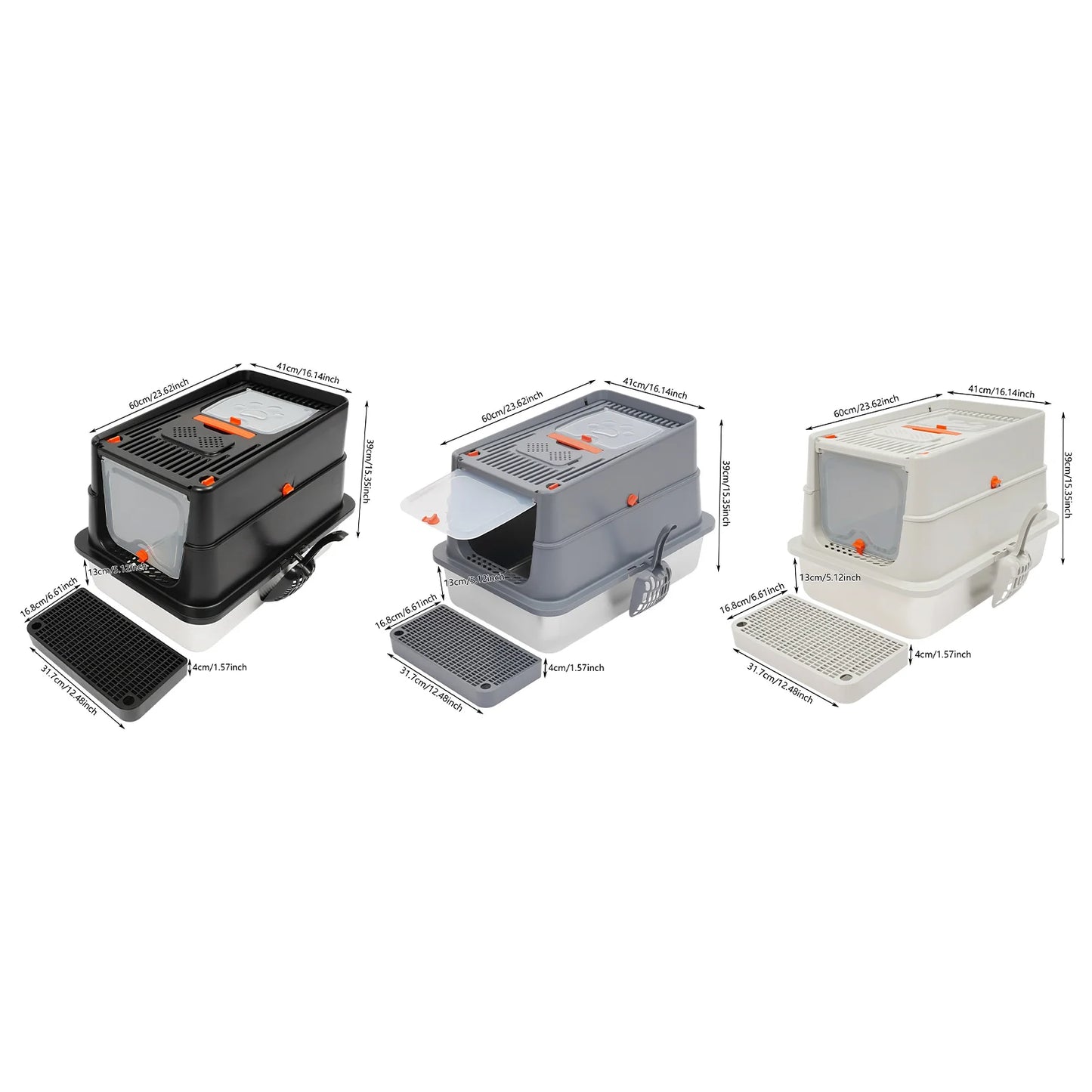 Stainless Steel Cat Litter Box