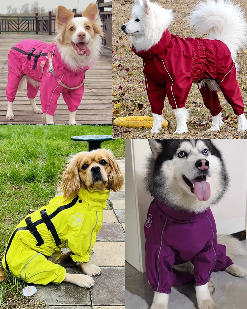 Reflective Dog Raincoat
