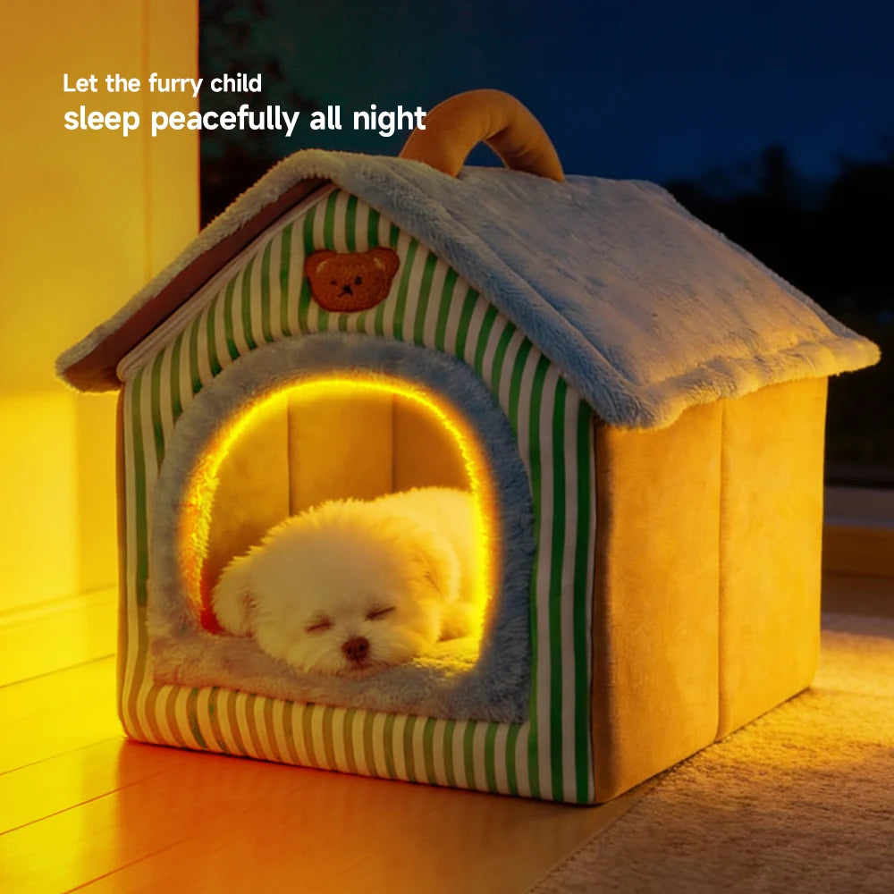 Foldable Pet Cave House