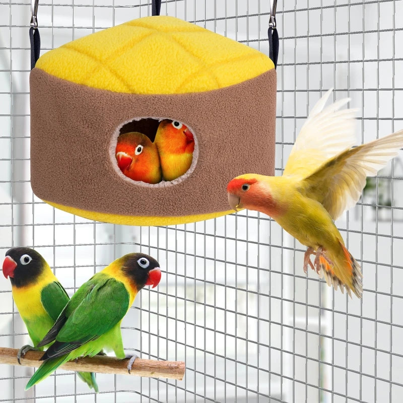 Plush Warm Bird Snuggle Nest