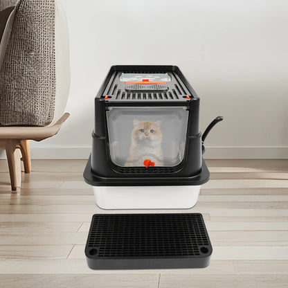 Stainless Steel Cat Litter Box