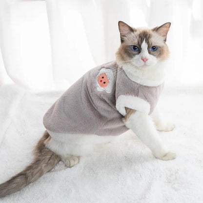 Faux Fur Plush Pet Vest