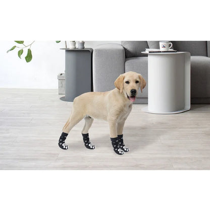 Anti-Slip Dog Socks with Straps (Set of 4)