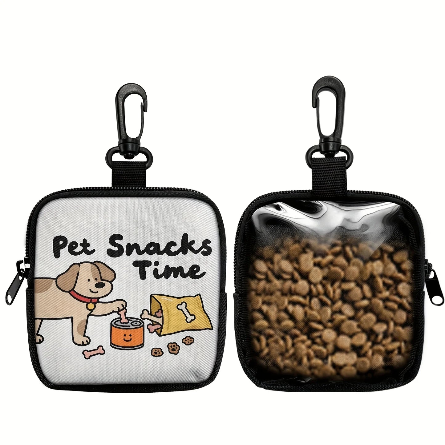 Dog Treat Bag with Clip
