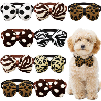 Adjustable Dog & Cat Bow Ties (5/10 Pack)