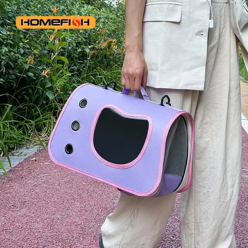 Foldable Pet Shoulder Carrier Bag