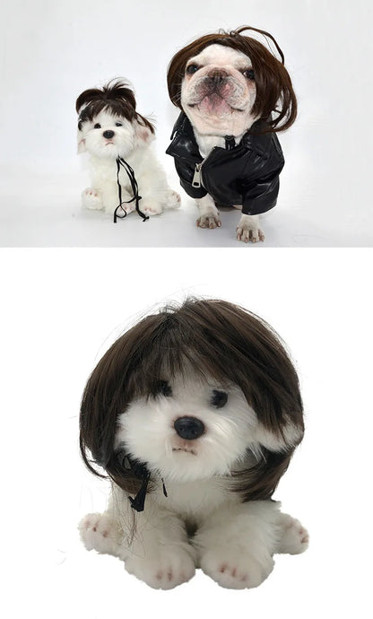 Funny Dog Cosplay Wig