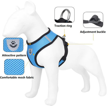 Anti-Escape Cat Vest Harness & Leash