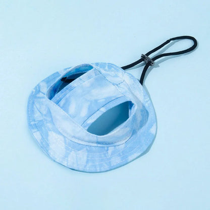 Cat Sun Hat with Ear Holes