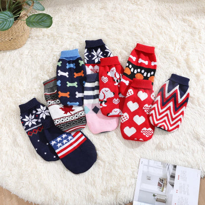 Cozy Knit Dog Sweater