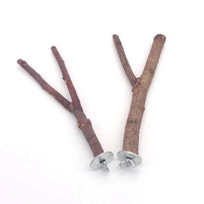 Natural Wood Branch Bird Perch