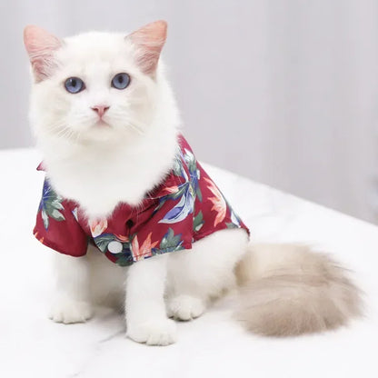 Hawaiian Dog Beach Shirt