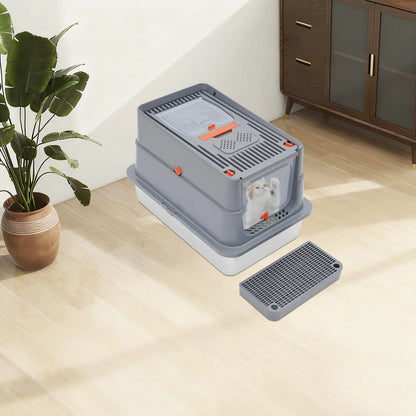 Stainless Steel Cat Litter Box