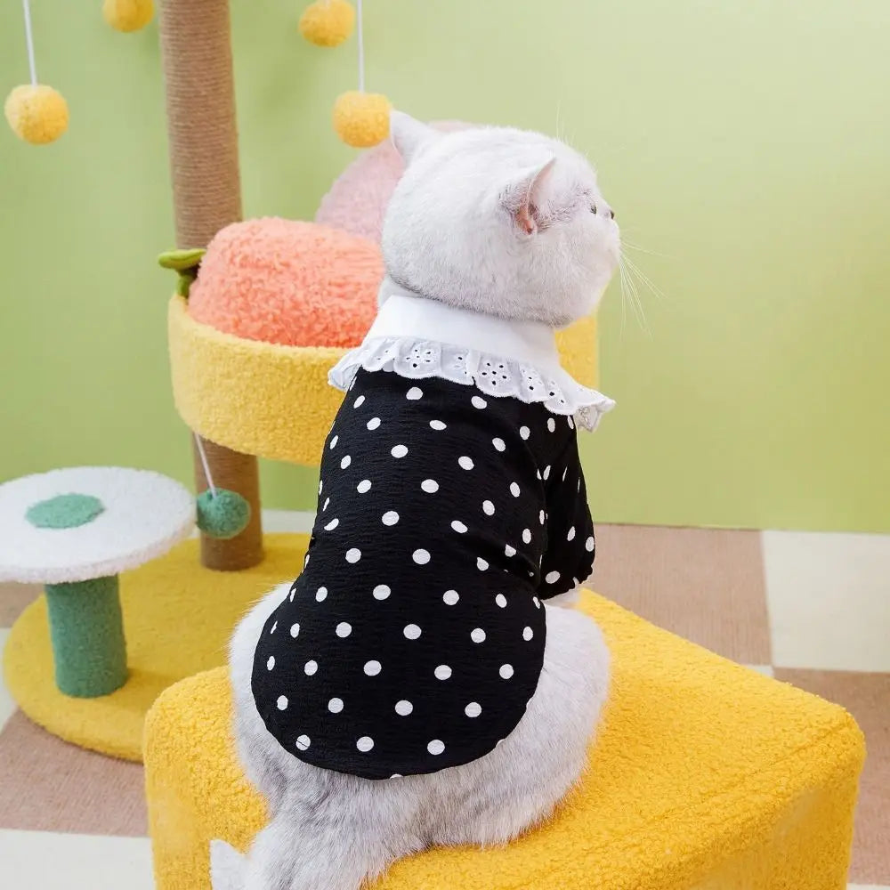 Polka Dot Summer Dog Dress