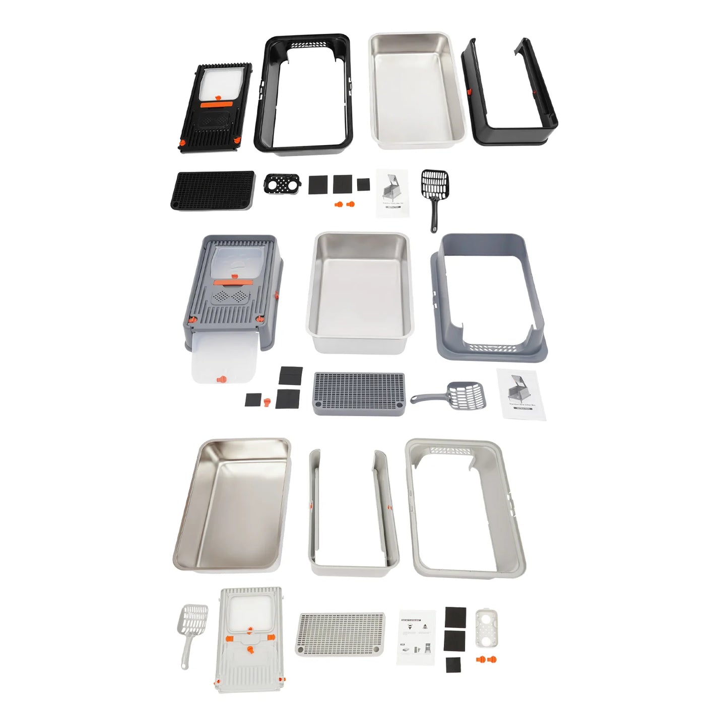 Stainless Steel Cat Litter Box