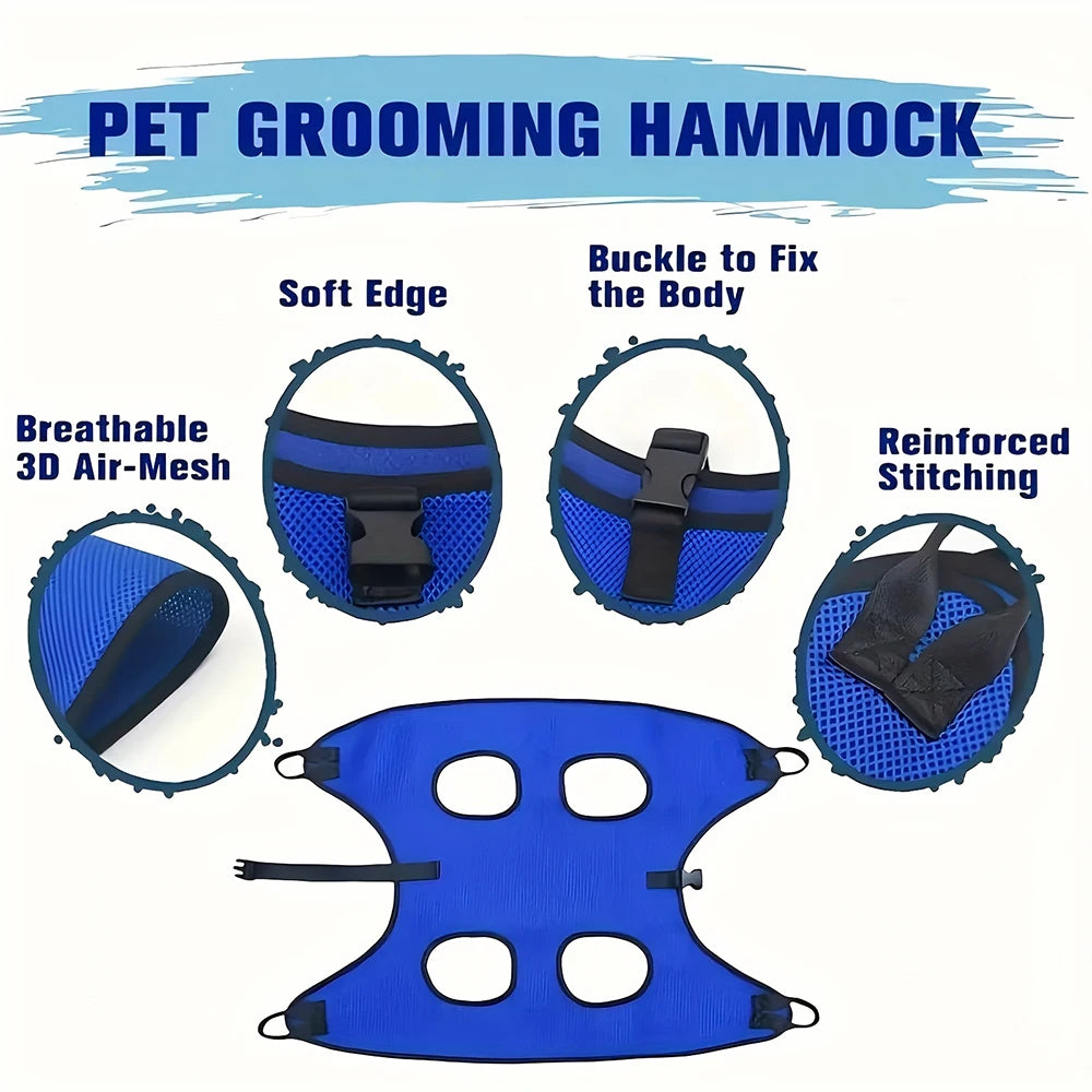 Pet Grooming Hammock Restraint